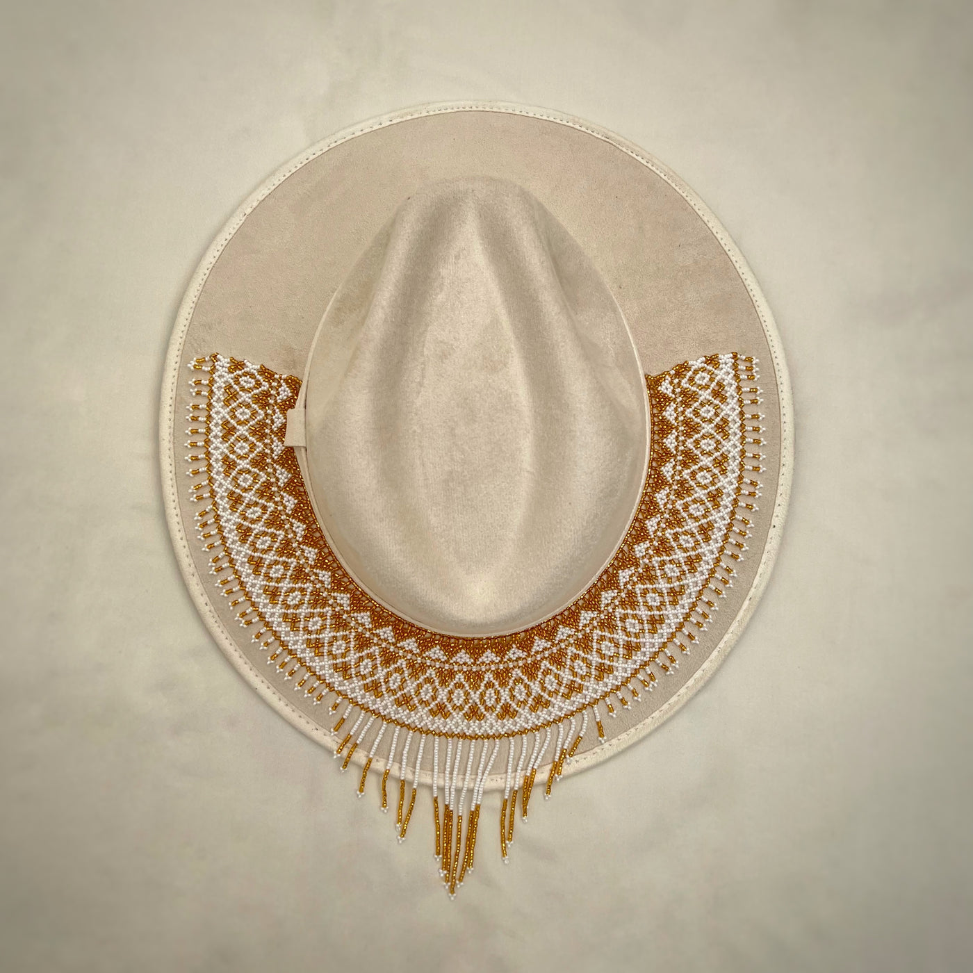 Handmade embroided hat