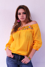 Blusa strapless